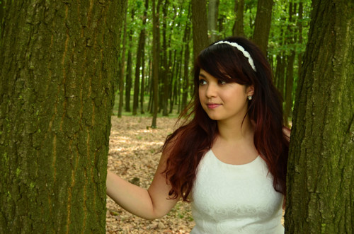 Svatební čelenka White Roses — foto 3