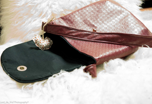 Vínová kabelka crossbody — foto 3