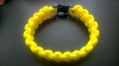 Pampeliška, paracord náramek — foto 2