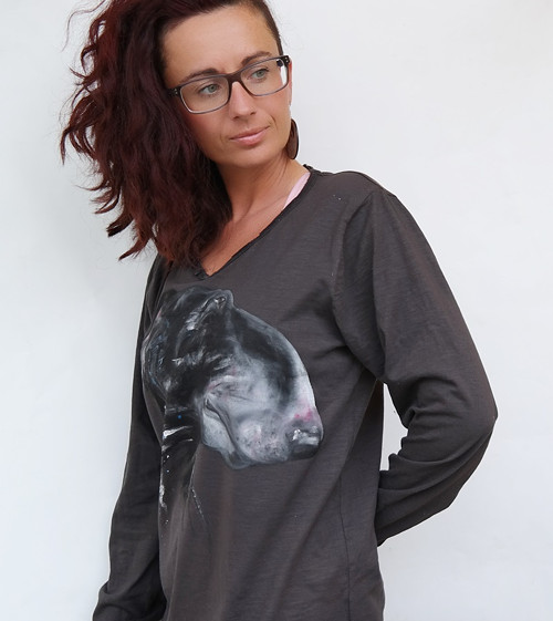 Bull Profil .. UNISEX tričko — foto 6