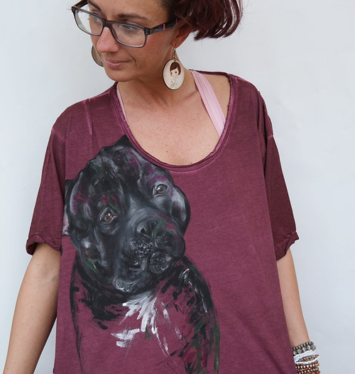 Staffie Big ...UNISEX tričko — foto 3