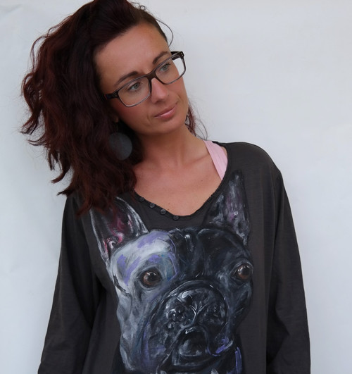 Frenchie style .... UNISEX triko — foto 6