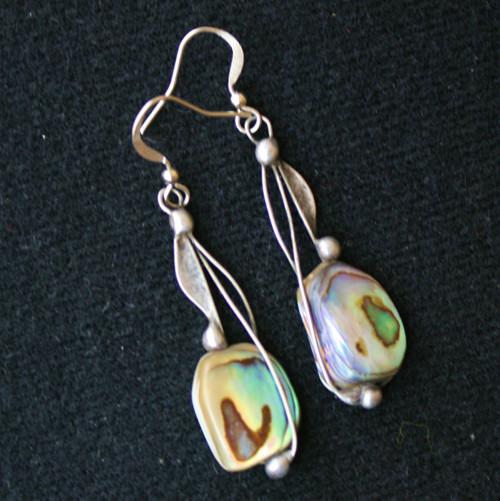 Náušnice - Paua mušle — foto 2
