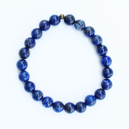 Pánský náramek - lapis lazuli — foto 3