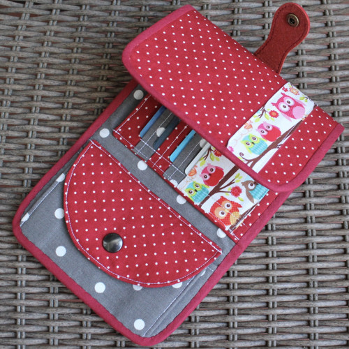 Peněženka "Dots in red and owls" — foto 2