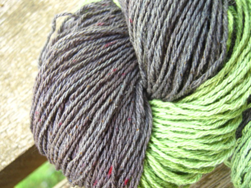 Buretové hedvábí 4mm - "Kiwi" — foto 3