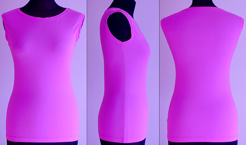 Basic Lycra Top Fuchsia — foto 2