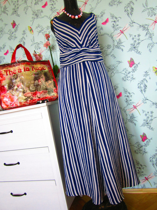 Šaty stripes v hedvábí — foto 2