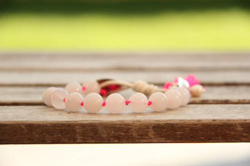 Bohemian náramok white/pink — foto 2
