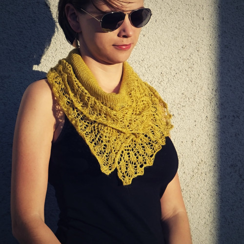 Krajkový šál Sunshine — foto 2