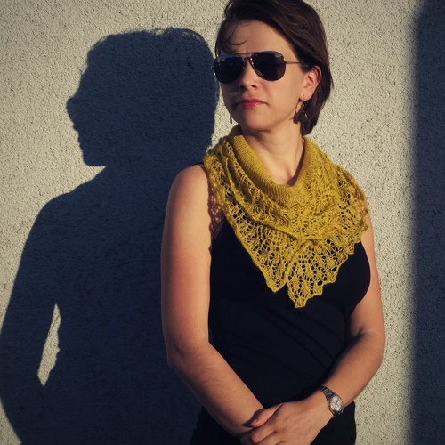 Krajkový šál Sunshine — foto 3