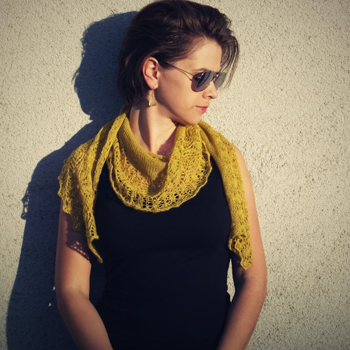 Krajkový šál Sunshine — foto 4