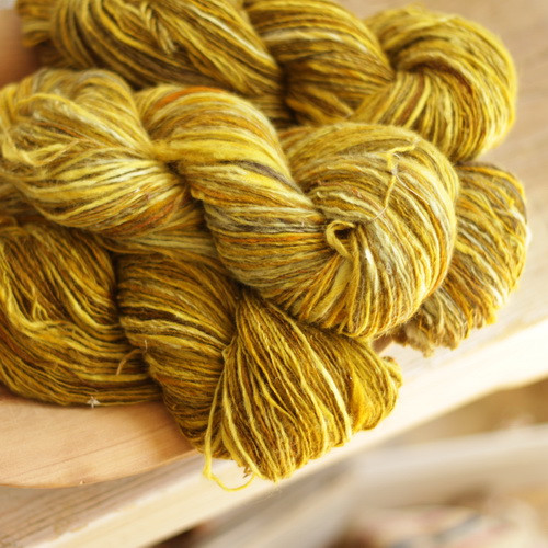Malabrigo Mostaza, woolen - ručně předená — foto 2