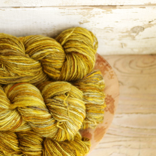 Malabrigo Mostaza, woolen - ručně předená — foto 3
