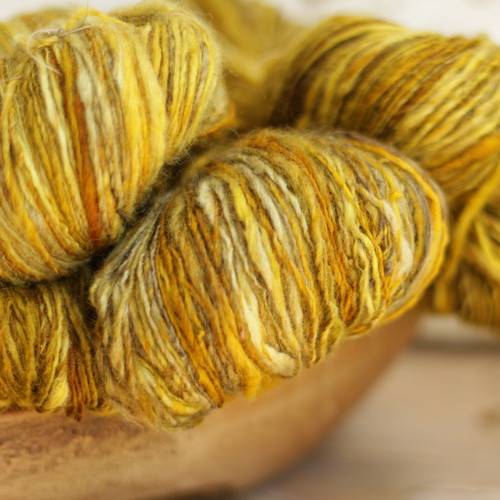 Malabrigo Mostaza, woolen - ručně předená — foto 5