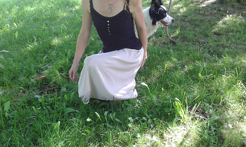 Šifonová sukně na míru — foto 4
