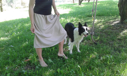 Šifonová sukně na míru — foto 5