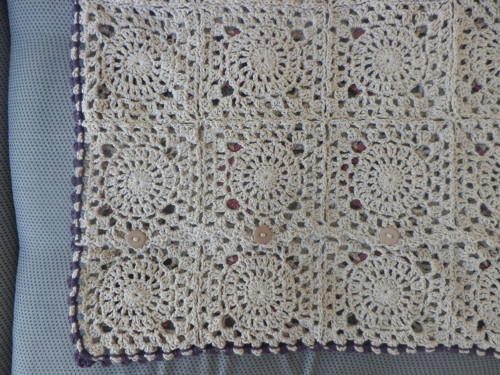 Háčkovaný povlak na polštářek 1. — foto 4