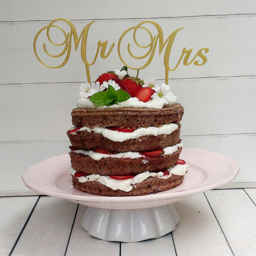 Dortový zápich - Mr, Mrs (Brock) — foto 2
