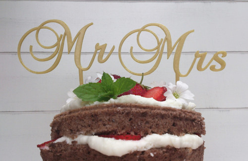 Dortový zápich - Mr, Mrs (Brock) — foto 3