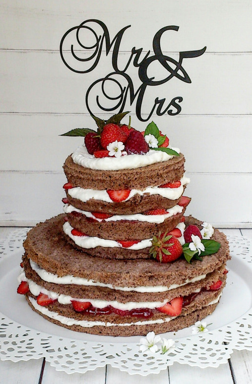 Dortový zápich - Mr & Mrs (Brock) — foto 3