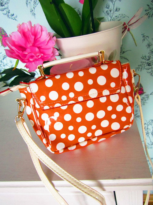 Retro kabelka dots — foto 4