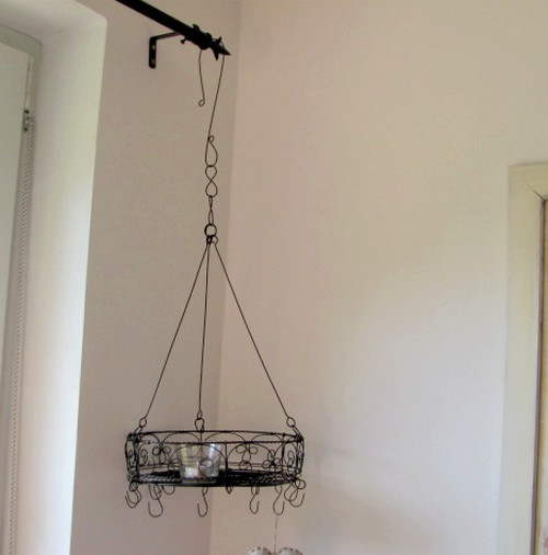 Drátovaný závěs, bylinkáč — foto 3