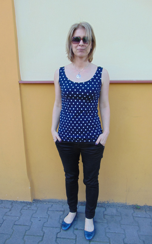 Dámské tílko -puntik — foto 2