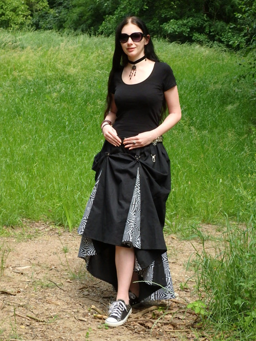 Godetová geometrická maxi — foto 2