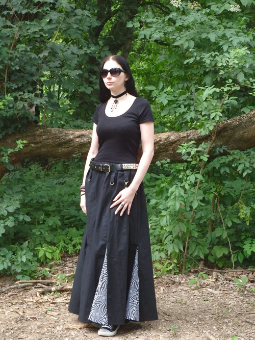 Godetová geometrická maxi — foto 4