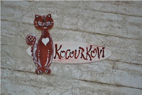 Cedulka na dveře s kocourem — foto 2