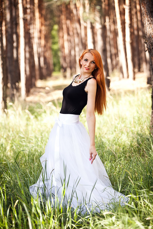 Dlouhá tylová sukně — foto 3