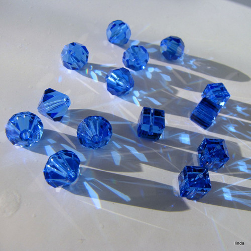 Sluníčko * SWAROVSKI * 8mm * 2 ks / bal — foto 2