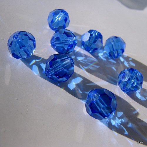 Sluníčko * SWAROVSKI * 8mm * 2 ks / bal — foto 4