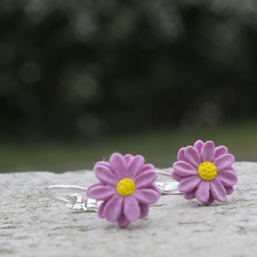 Sedmikrásky - náušnice — foto 6