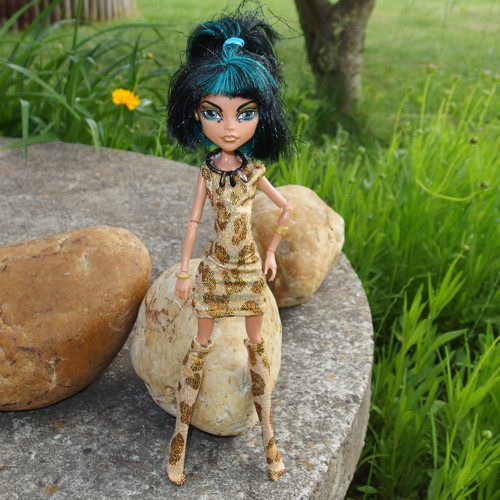 Šaty a podkolenky pro MONSTER HIGH — foto 5