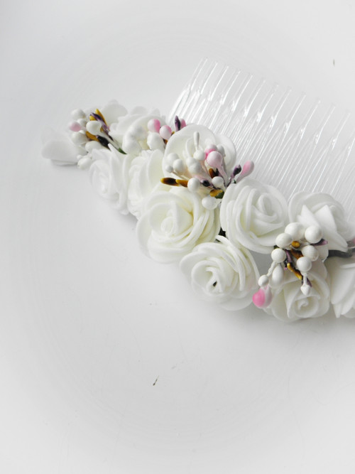 Roses •hřebínek do vlasů• — foto 4
