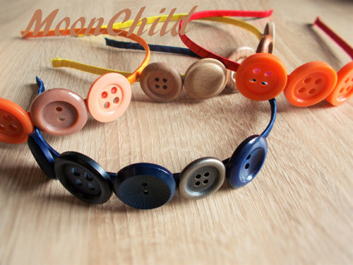 Golden Brown Buttons - čelenka — foto 5