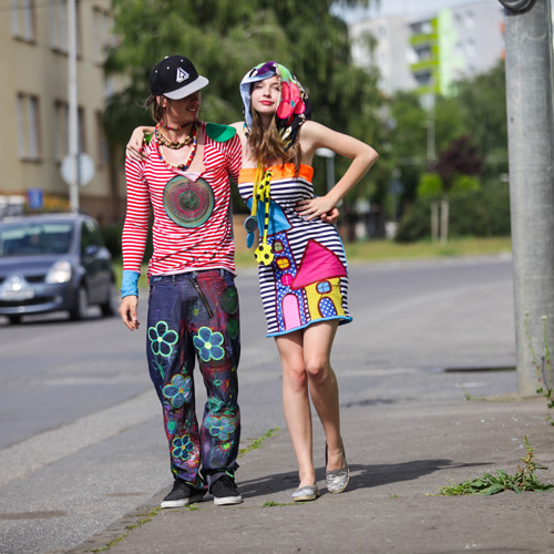 Origo šaty domček pasik mini CC — foto 6