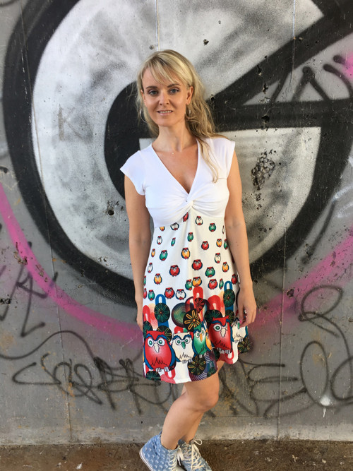 Origo bílé šatky Sovy — foto 4