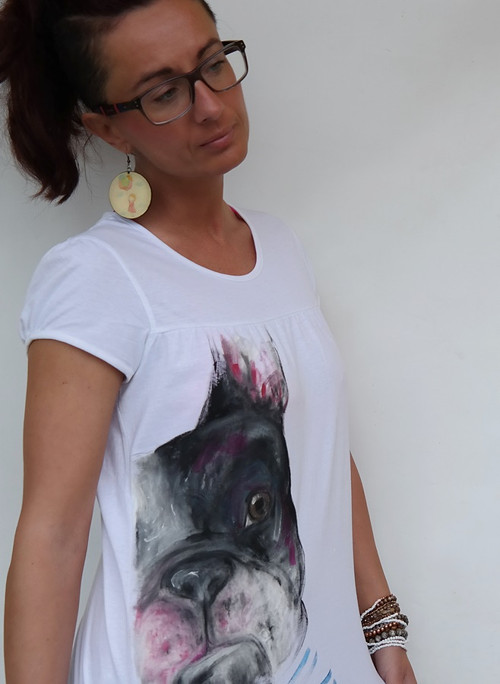 Frenchie sailor .... triko — foto 2