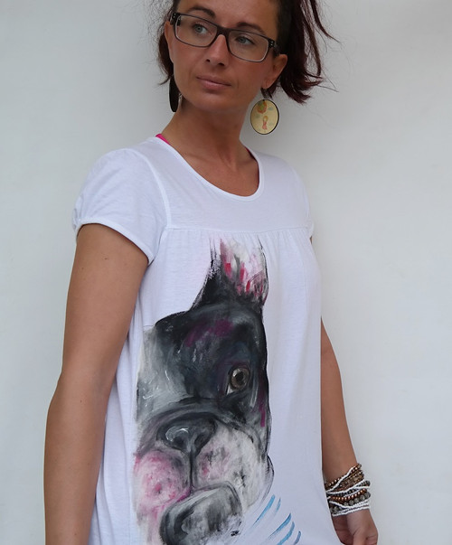 Frenchie sailor .... triko — foto 3
