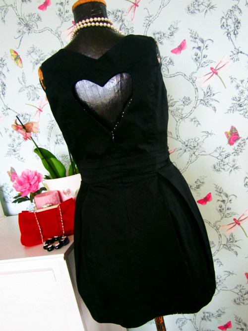 Little black dress srdcové — foto 4