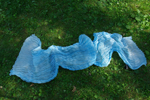 Hedvábná šála — foto 2