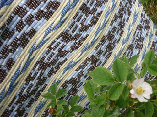 Ručně tkaný koberec 50 x 80 cm — foto 2