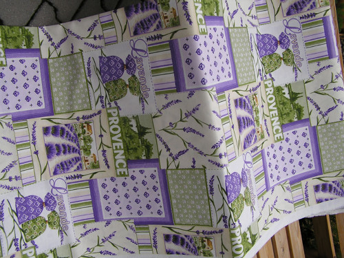 Levandulový patchwork — foto 4