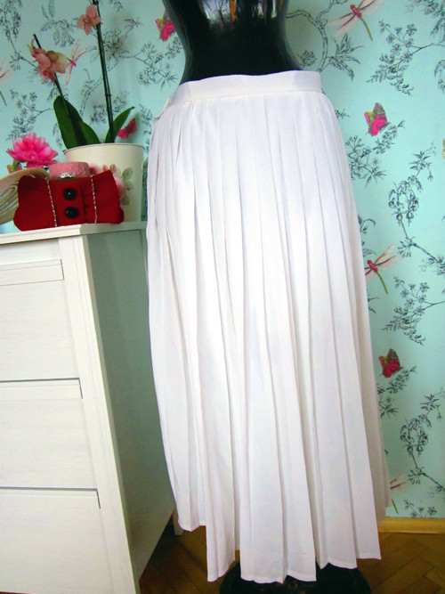 Sukně plisé white — foto 3
