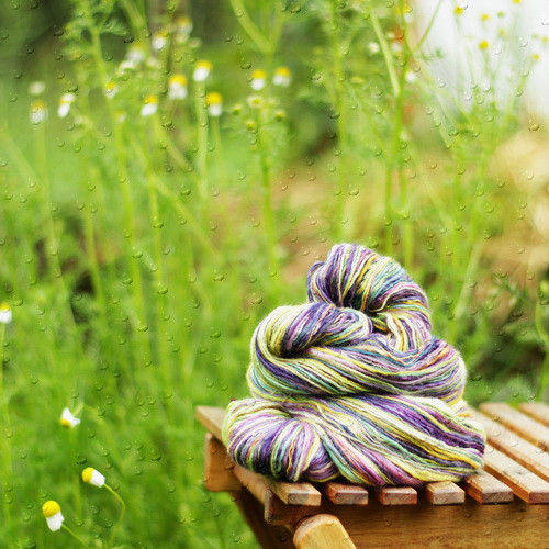 Malabrigo mix česanců - předená — foto 2