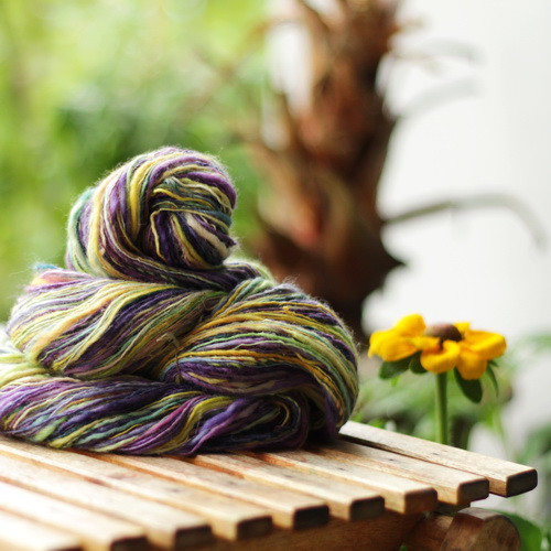 Malabrigo mix česanců - předená — foto 3