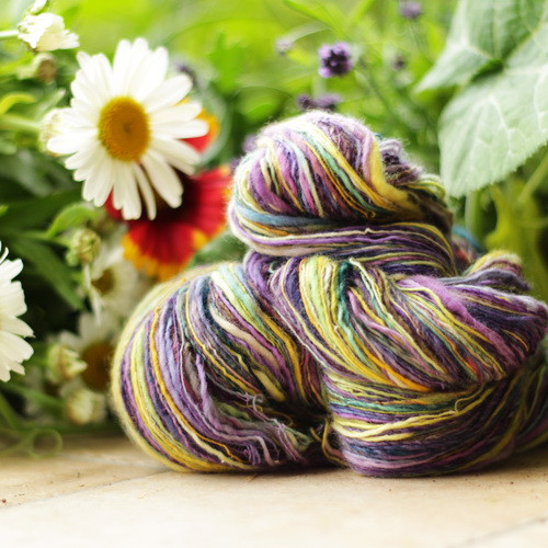 Malabrigo mix česanců - předená — foto 5